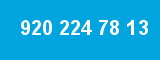920 224 78 13